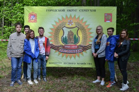 Молодёжный Парламент принял участие в  акции "Лес Победы" 