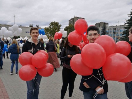 Молодежный Парламент сегодня принял участие в Флешмобе «Серпухов без наркотиков!»